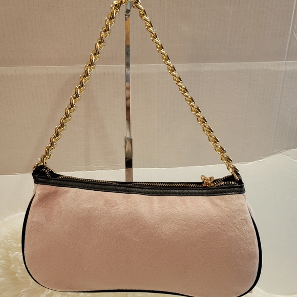 Juicy Couture Glitzed Out Dusty Blush Shoulder Bag Brand New With Tags - Picture 2 of 3